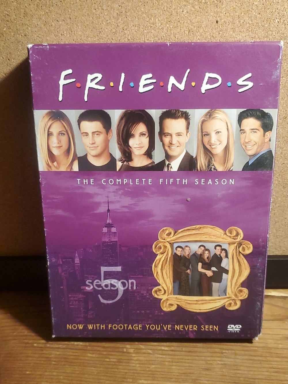 Friends The Complete Fifth Season DVD - Purple Cover